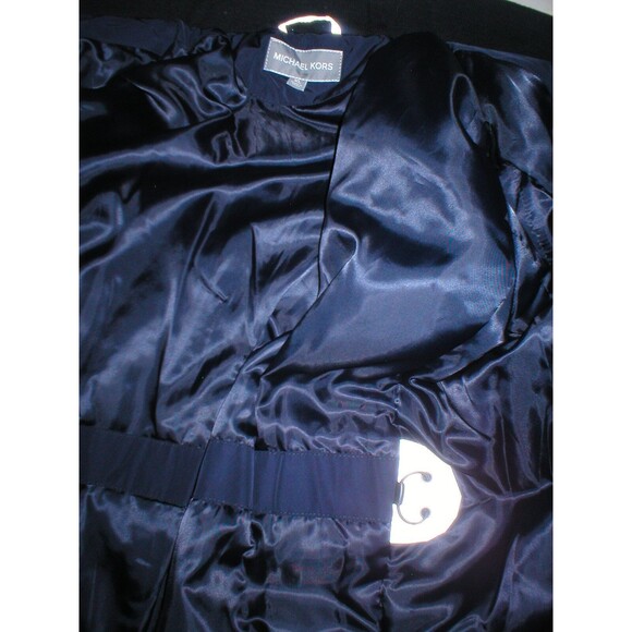 New NWT XL Mens Coat Michael Kors Jacket Midnight Dark Blue Rain Wind Resistant - Picture 10 of 10